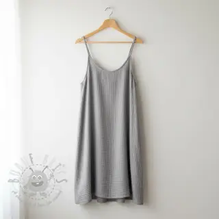 Muślin double gauze grey