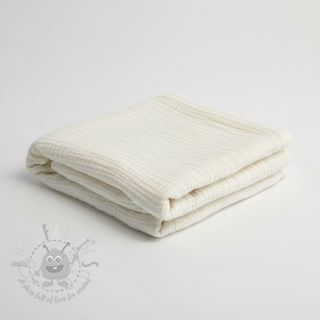 Muślin double gauze ecru