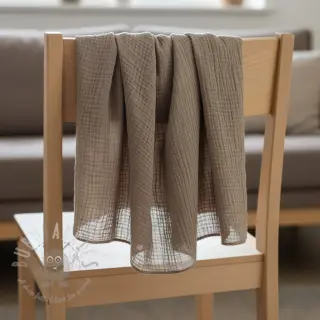 Muślin double gauze sand