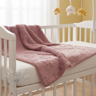 Polar Paw prints powder pink