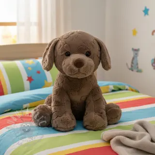 Polar Paw prints brown