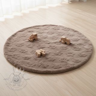 Polar Paw prints taupe