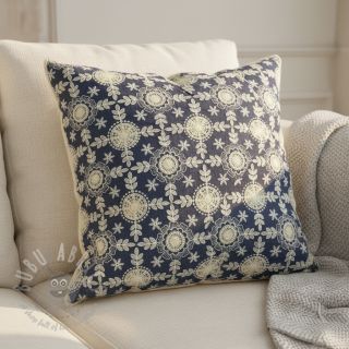 Bawełniana tkanina JEANS EMBROIDERY Niva design B