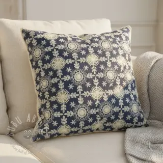 Bawełniana tkanina JEANS EMBROIDERY Niva design B