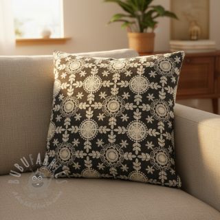 Bawełniana tkanina JEANS EMBROIDERY Niva design D