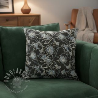 Bawełniana tkanina JEANS EMBROIDERY Lisa design C