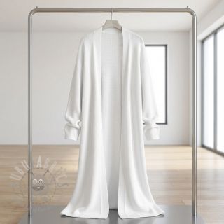 Dzianina swetrowa BABY KNIT white