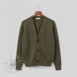 Dzianina swetrowa BABY KNIT camo green