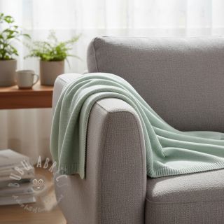 Dzianina swetrowa BABY KNIT mint