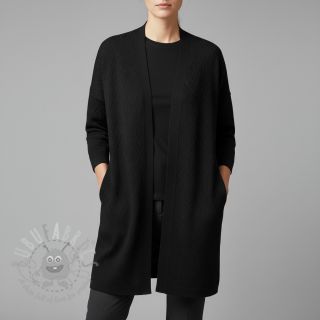 Dzianina swetrowa jacquard Diamond black