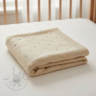 Dzianina swetrowa BIG KNIT DOT naturals