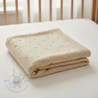 Dzianina swetrowa BIG KNIT DOT naturals