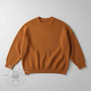 Dzianina swetrowa BIG KNIT brick