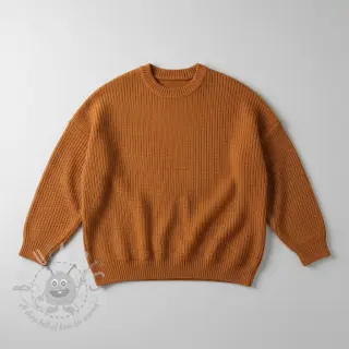 Dzianina swetrowa BIG KNIT brick
