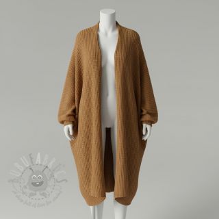 Dzianina swetrowa BIG KNIT brown