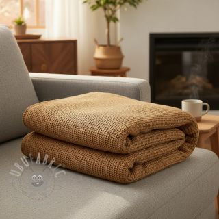 Dzianina swetrowa BIG KNIT brown