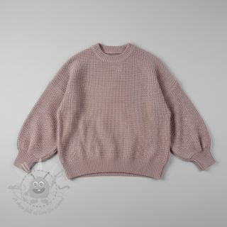 Dzianina swetrowa BIG KNIT old pink
