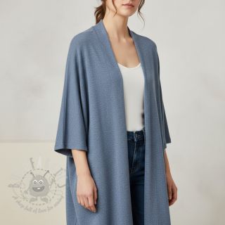 Dzianina swetrowa BIG KNIT blue