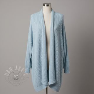 Dzianina swetrowa BIG KNIT baby blue