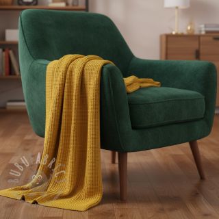 Dzianina swetrowa BIG KNIT yellow