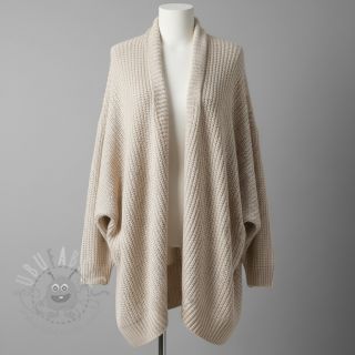 Dzianina swetrowa BIG KNIT natural