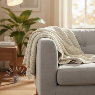 Dzianina swetrowa BIG KNIT cream