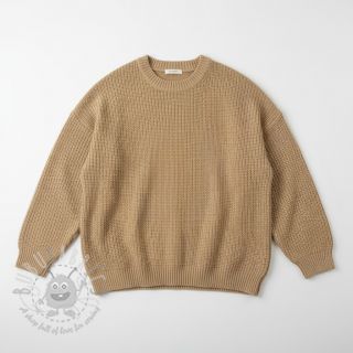 Dzianina swetrowa BIG KNIT beige