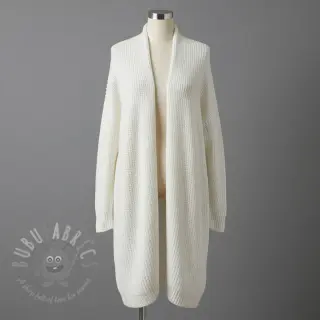 Dzianina swetrowa BIG KNIT off white