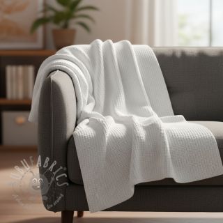 Dzianina swetrowa BIG KNIT white