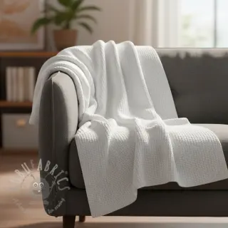 Dzianina swetrowa BIG KNIT white
