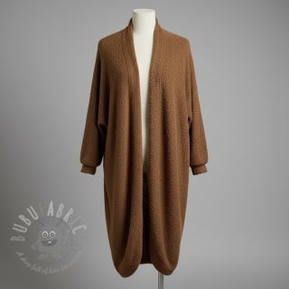 Dzianina swetrowa Paris bouclé brown