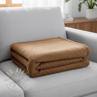 Dzianina swetrowa Paris bouclé brown