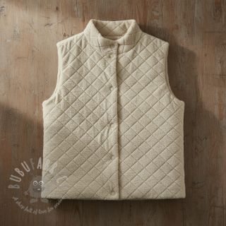 Tkanina płaszczowa TEDDY Diamond beige