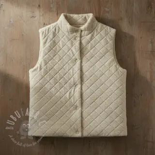 Tkanina płaszczowa TEDDY Diamond beige