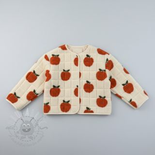 Tkanina płaszczowa TEDDY JACQUARD Apples