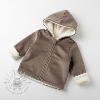 Plusz niemowlęcy TEDDY Bunny taupe