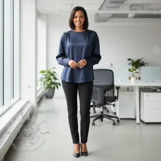 Satyna SOIVÉ navy