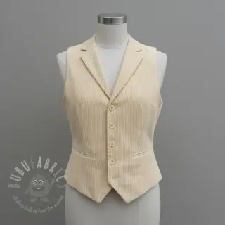 Sztruks 6W WASHED STRETCH butter