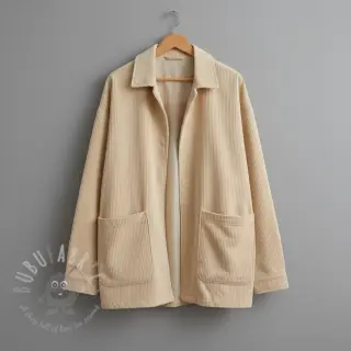 Sztruks 6W WASHED STRETCH butter