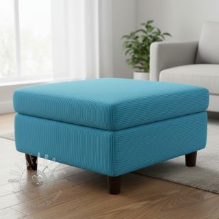 Sztruks HUGGY turkusowy