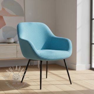 Sztruks HUGGY turkusowy