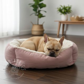 Sztruks Cofur fleece rose