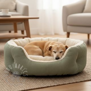 Sztruks Cofur fleece camo green