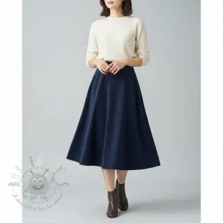 Drobny sztruks navy