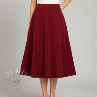 Drobny sztruks red