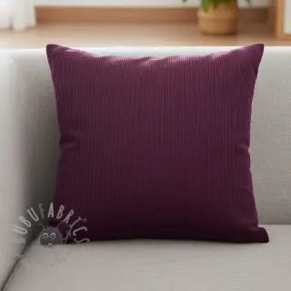 Sztruks 6W WASHED STRETCH aubergine