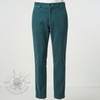 Sztruks 6W WASHED STRETCH petrol