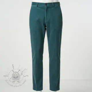 Sztruks 6W WASHED STRETCH petrol