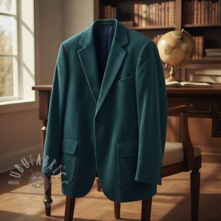 Sztruks 6W WASHED STRETCH petrol