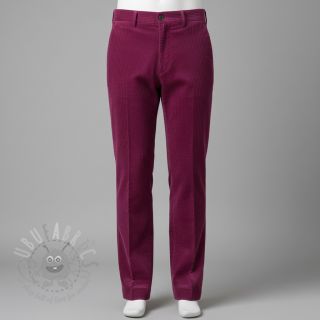 Sztruks 6W WASHED STRETCH fuchsia